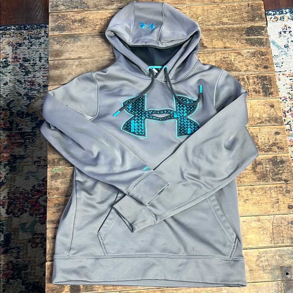 Under Armour Gray Hoodie for Men small